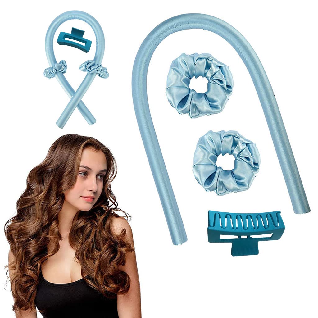 MAYCREATE Heatless Curling Rod Headband,No Heat Curls Silk Ribbon Hair Rollers Sleeping Soft Headband Wave Formers Hair Curlers DIY Hair Styling Tools for Long Medium Hair (Pink) MAYCREATE Heatless Curling Rod Headband,No Heat Curls Silk Ribbon Hair Rollers Sleeping Soft Headband Wave Formers Hair Curlers DIY Hair Styling Tools for Long Medium Hair (Pink)